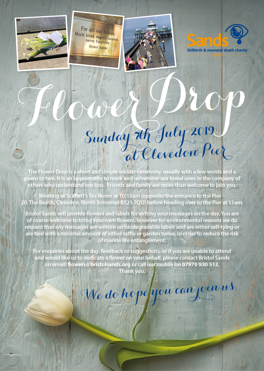 Bristol Sands Flower Drop 2019 Invite